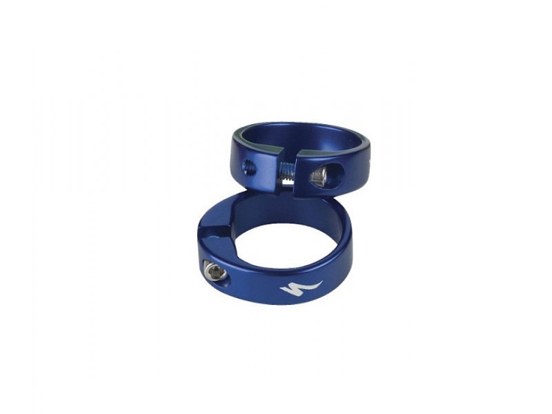 Грипсы Specialized Grip Locking Ring 1 Pair Blu Anodized 2551-1100